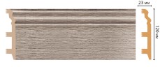 Плинтус напольный DECOMASTER D233-77 ШК/8 (120*23*2400мм)